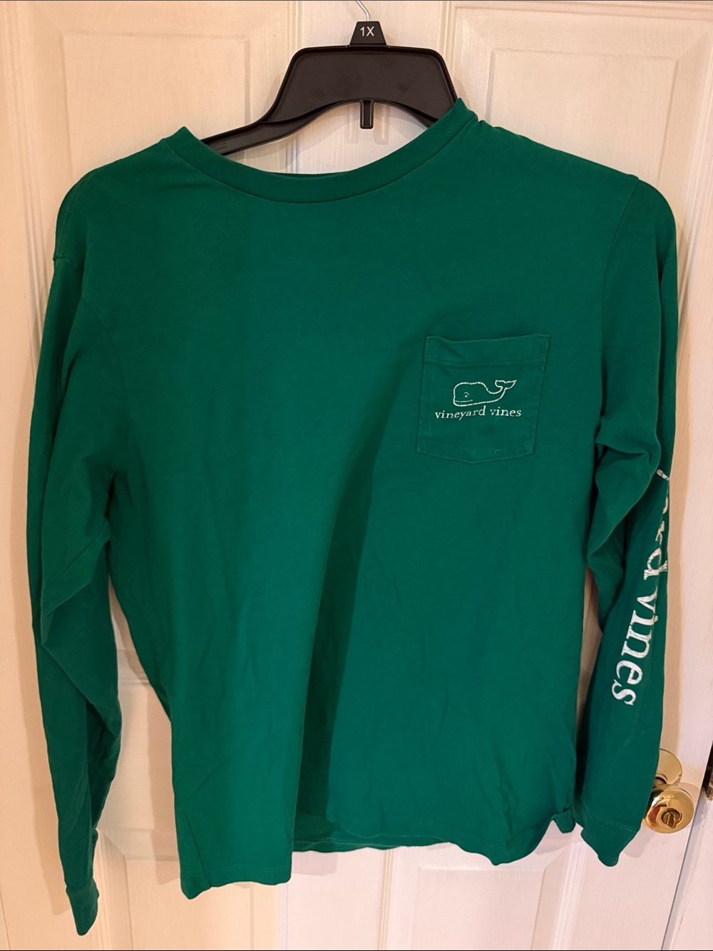 Vineyard Vines Green Short-Sleeve Logo Tee